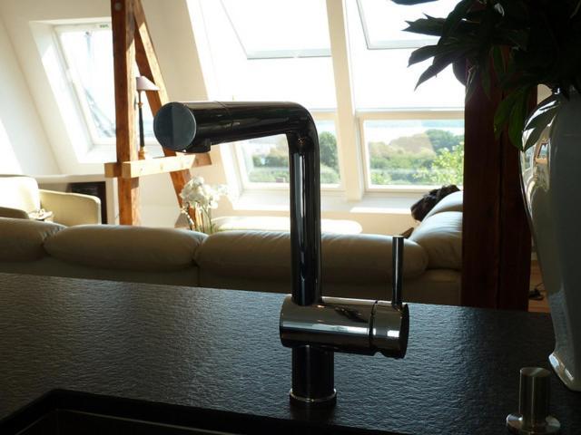 Luxus Penthouse Waterview Lägenhet Kiel Exteriör bild
