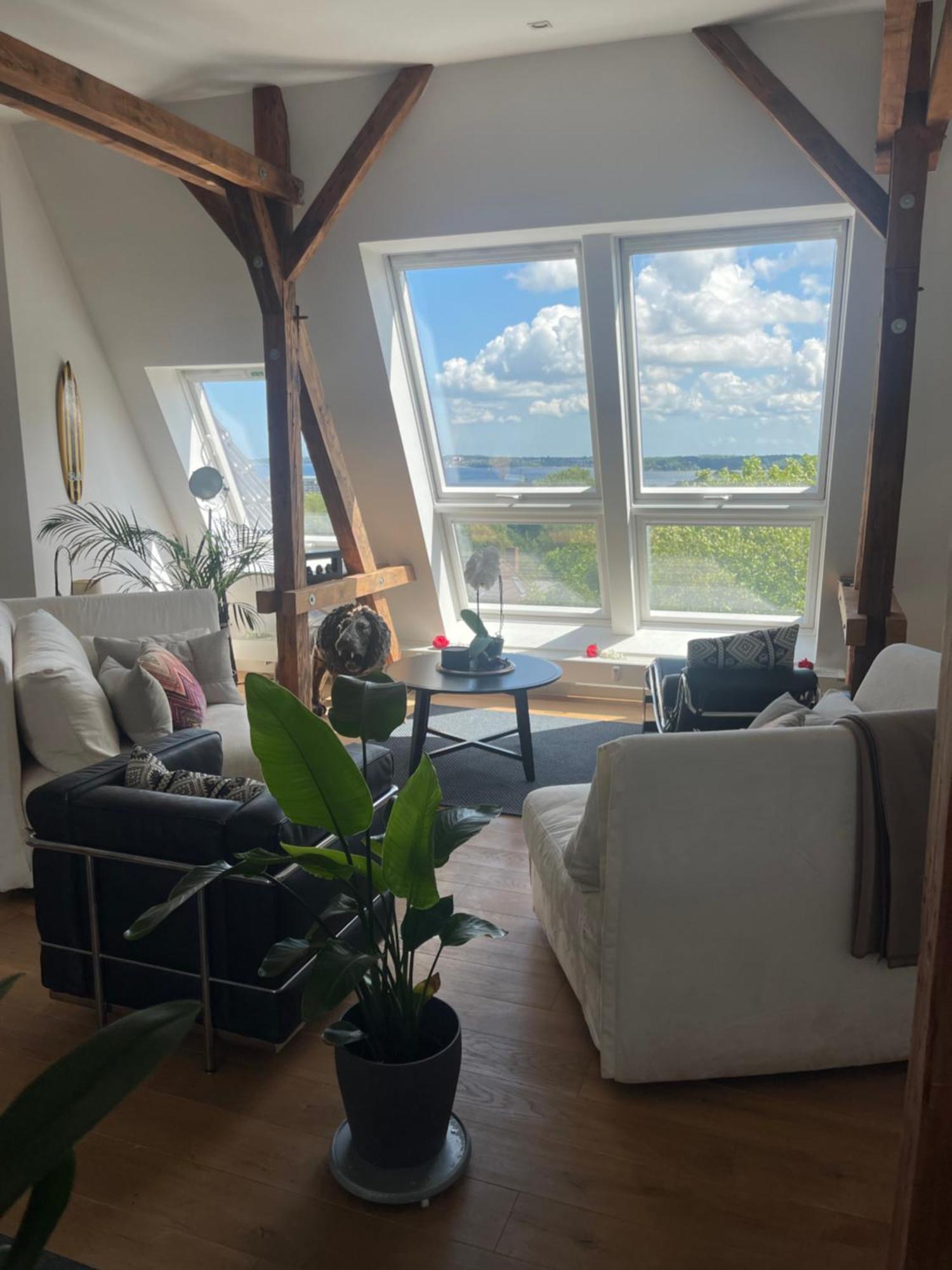 Luxus Penthouse Waterview Lägenhet Kiel Exteriör bild